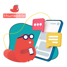 Разработка мобильных приложений в Thunkable - КИБЕРшкола программирования для детей, компьютерные курсы для школьников, начинающих и подростков - KIBERone г. Новошахтинск