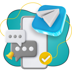 Создание Mini App для Telegram - КИБЕРшкола программирования для детей, компьютерные курсы для школьников, начинающих и подростков - KIBERone г. Новошахтинск