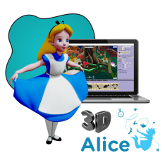 Alice 3d - КИБЕРшкола программирования для детей, компьютерные курсы для школьников, начинающих и подростков - KIBERone г. Новошахтинск