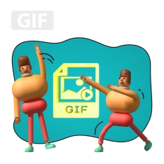 Gif-анимация - КИБЕРшкола программирования для детей, компьютерные курсы для школьников, начинающих и подростков - KIBERone г. Новошахтинск