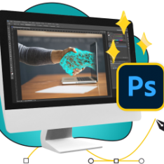 Волшебный Photoshop - КИБЕРшкола программирования для детей, компьютерные курсы для школьников, начинающих и подростков - KIBERone г. Новошахтинск