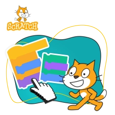 Scratch. Продвинутый уровень – создаём игры, как маленькие разработчики! - КИБЕРшкола программирования для детей, компьютерные курсы для школьников, начинающих и подростков - KIBERone г. Новошахтинск