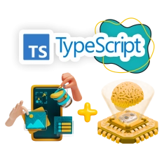 TypeScript + AI: создаём умные веб-приложения - КИБЕРшкола программирования для детей, компьютерные курсы для школьников, начинающих и подростков - KIBERone г. Новошахтинск