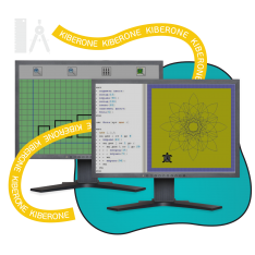 Исполнители чертежник и черепашка - КИБЕРшкола программирования для детей, компьютерные курсы для школьников, начинающих и подростков - KIBERone г. Новошахтинск