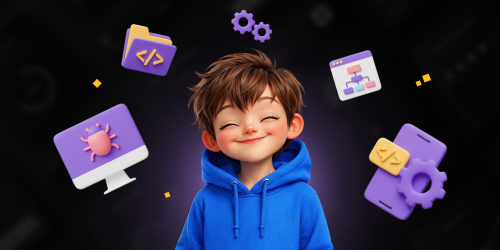 Идеальный сайт с нуля: код, дизайн и AI-помощник - КИБЕРшкола программирования для детей, компьютерные курсы для школьников, начинающих и подростков - KIBERone г. Новошахтинск